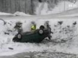 Icey Road Wreck