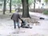 Russians DRUNK break – dance  (UMBRELLA)