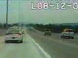 Car crashes into bridge at high speed