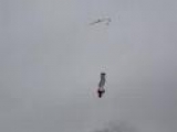Aerial Ski Accident