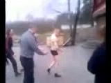 Stupid Drunk Guy Jump and Swim in a Frozen Lake