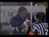 Hockey Fight: Ruutu vs Tucker