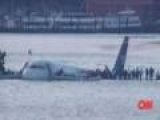 US Airways Flight 1549 Crash Lands in Hudson River – Raw Video